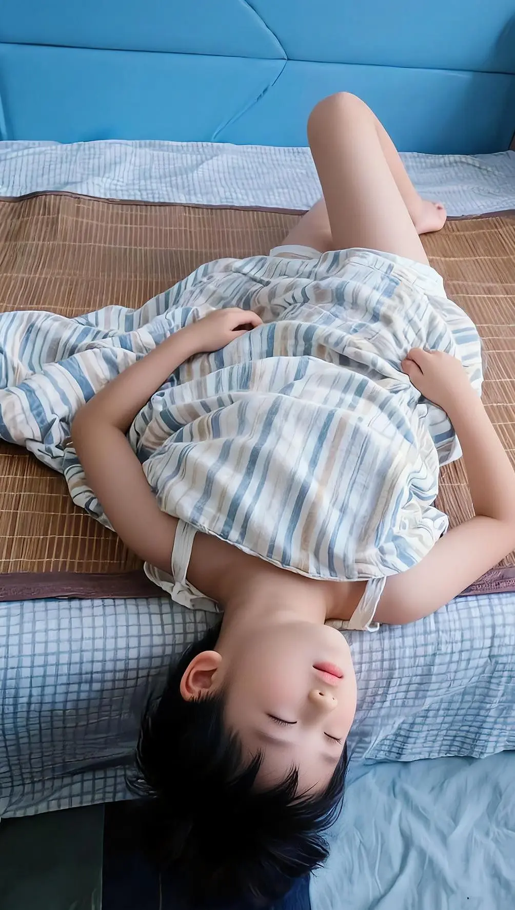 床上躺卧照