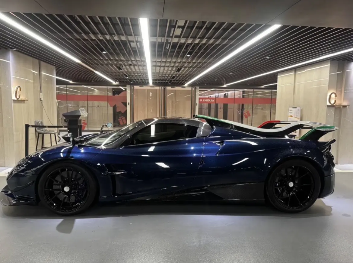 老白的帕加尼FY 已升级完暴风套件回到成都！顶级跑车