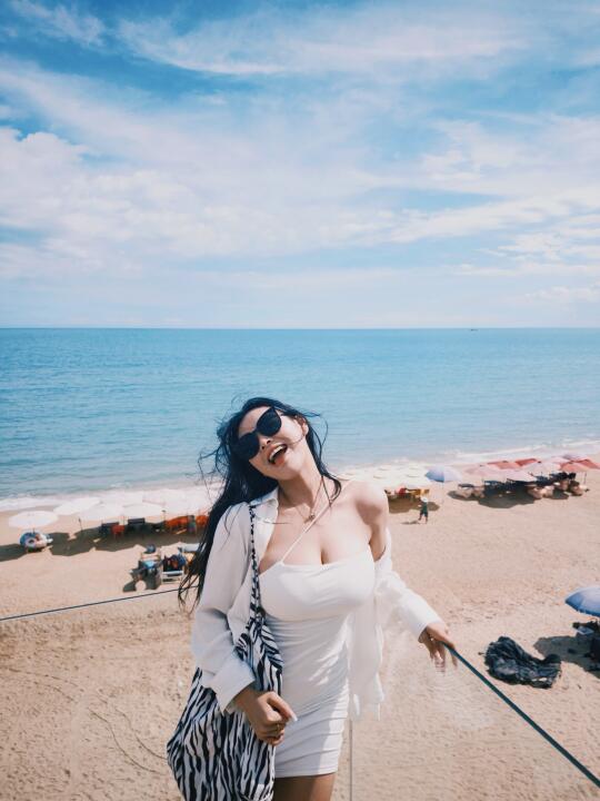 日常ootd、海边的快乐