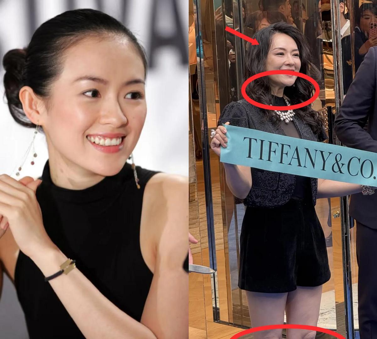 章子怡曾与撒贝宁分手，选择和汪峰在一起。
多年后，她与汪峰离婚，而撒贝宁婚姻幸福