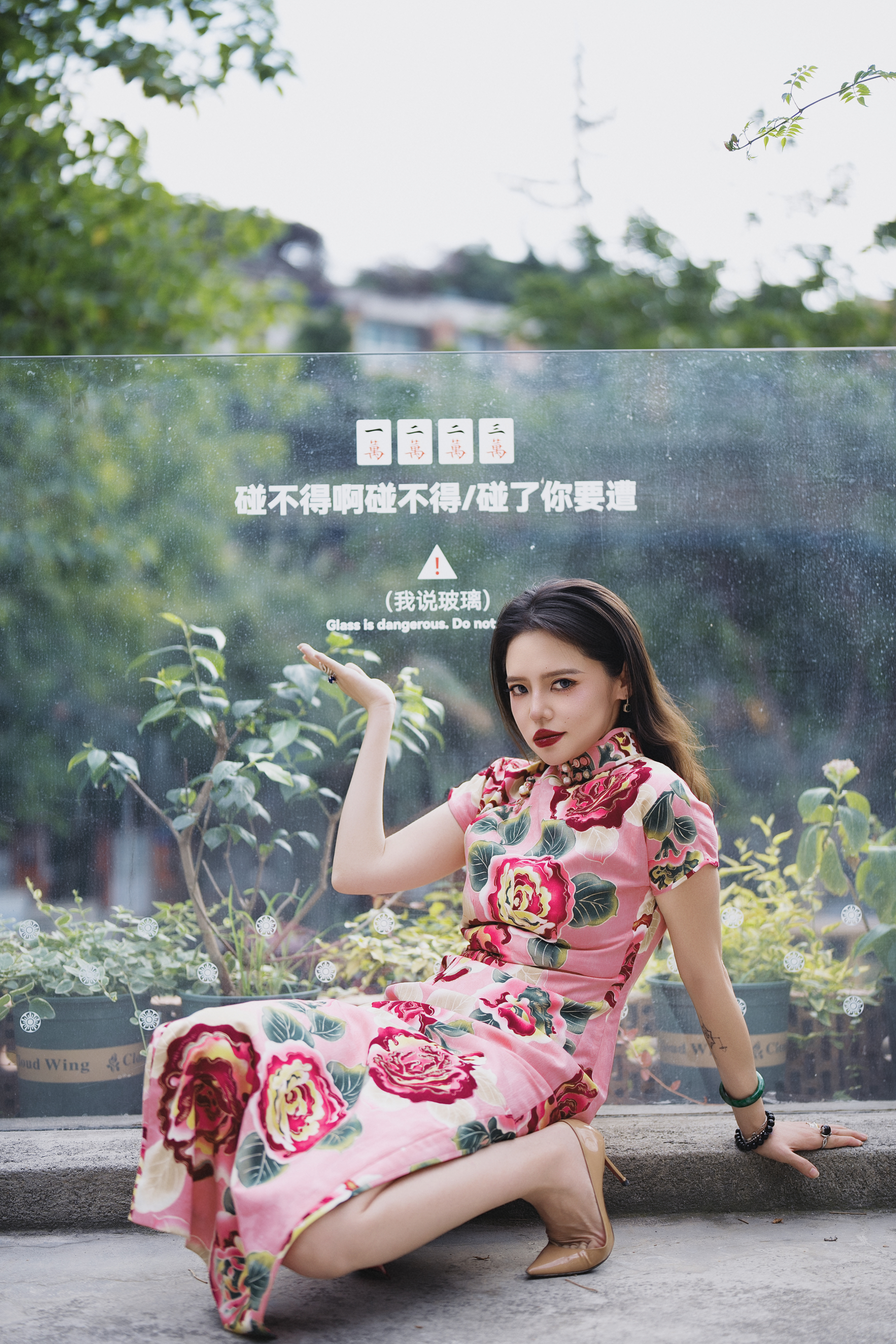 碰花碰草表碰情～～～关于客人定制的大花审美先行预告，喜欢这种美丽又抽象的效果