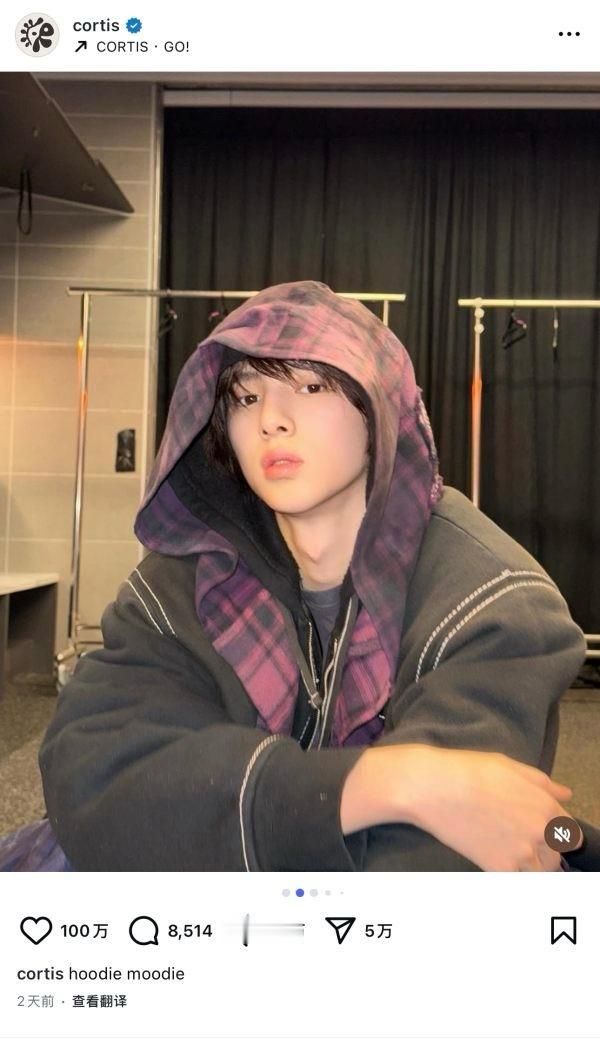 Cortis 金主训和安乾镐最新单人IG两天点赞量 TOP是谁我一眼便知