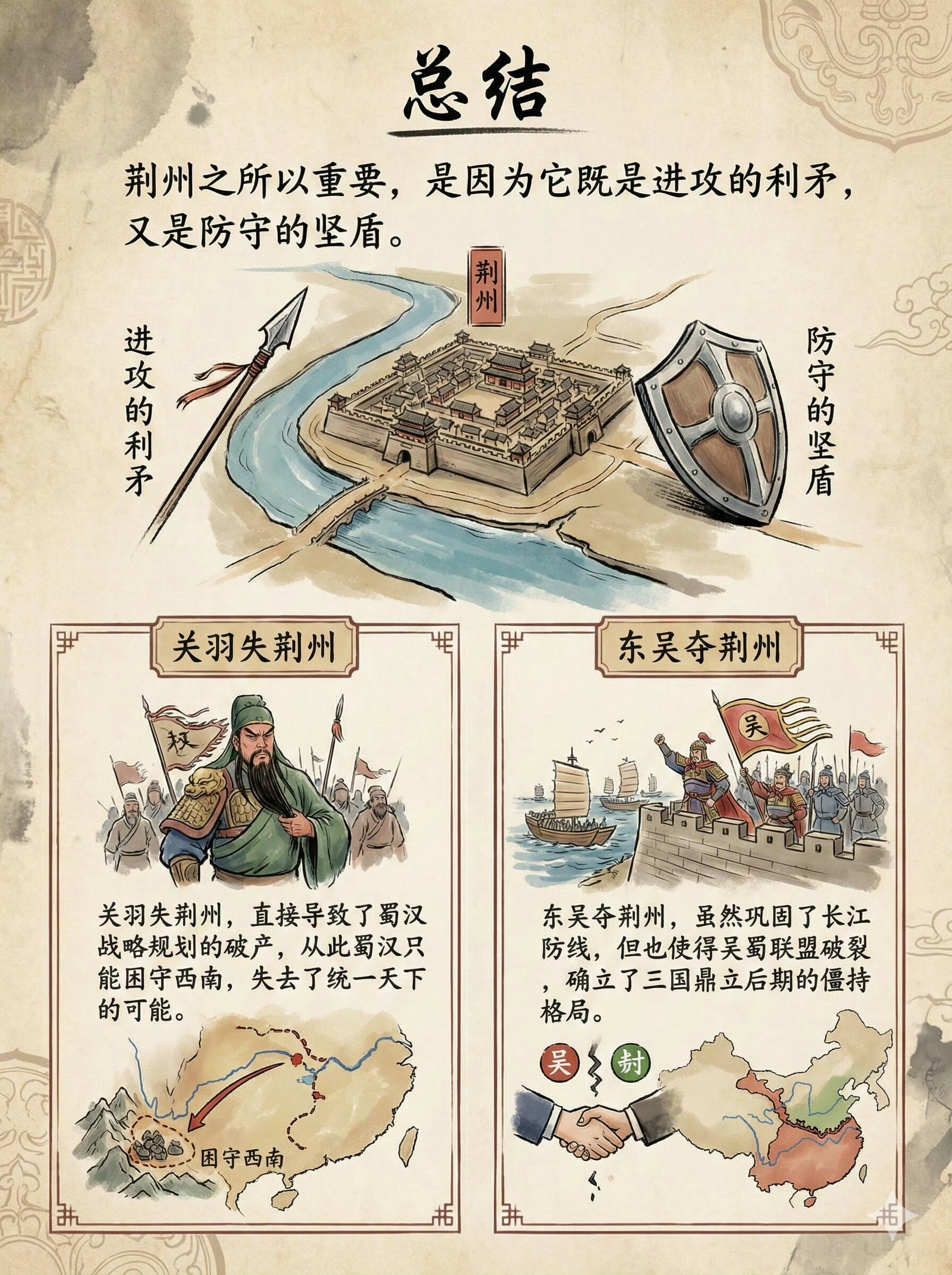 三国时期的荆州为何如此重要？ 
