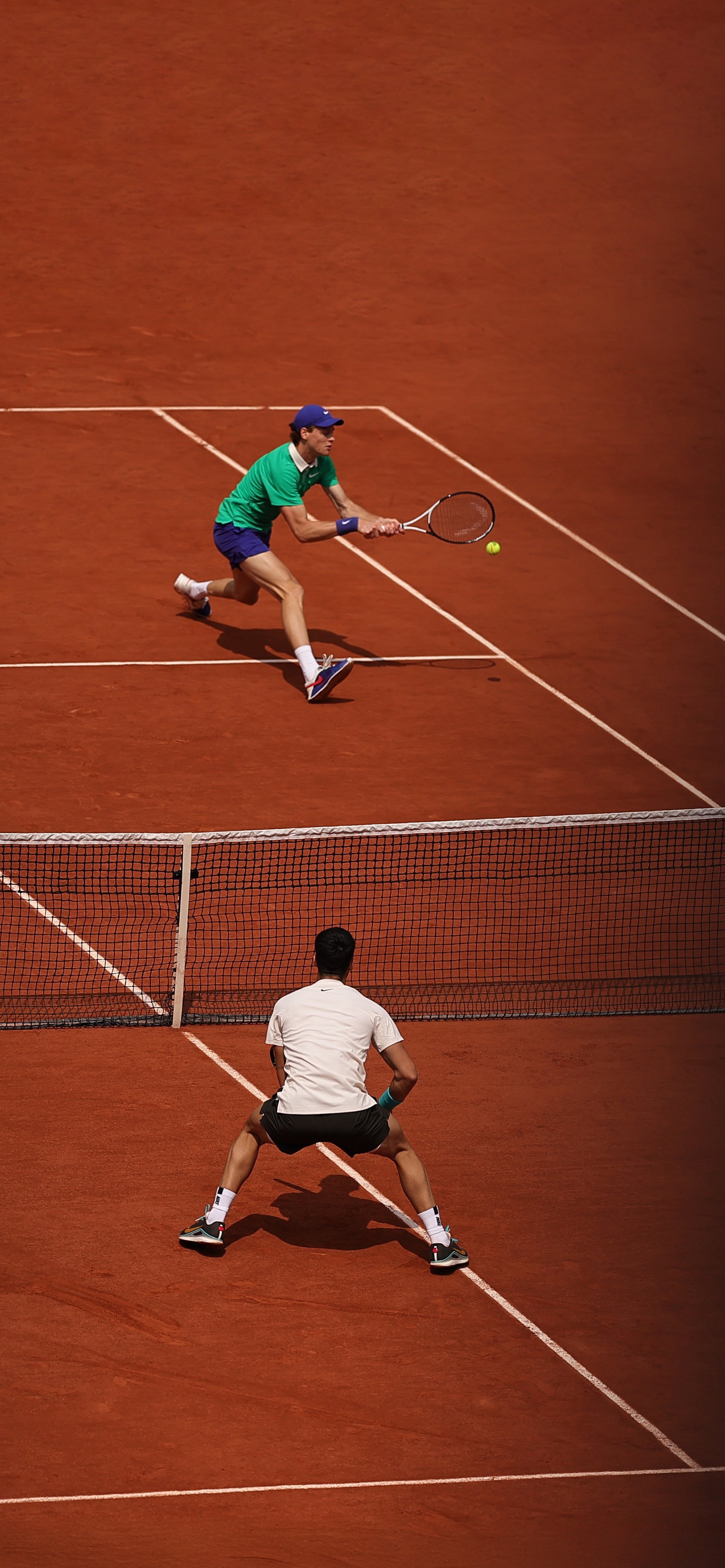 来自推特账号tennis wallpaper的一组法网男单决赛 主题高清手机壁纸