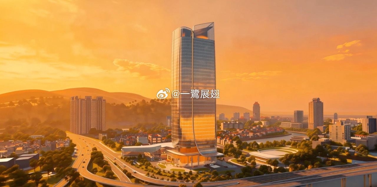 厦门城建 海峡成功大厦的渲染图偷偷把厦门国际交流中心（鲁能项目）地块变成了空地，