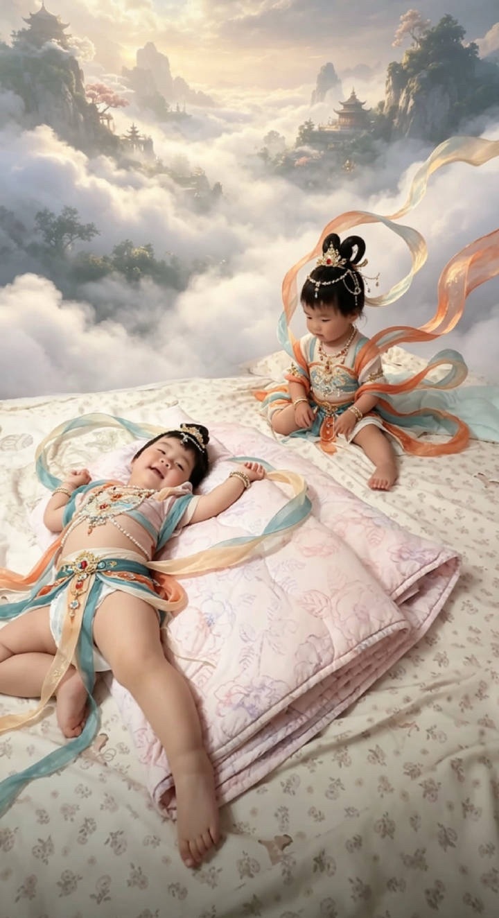 两个小仙女嘿嘿😈网友做的我直接一手盗图