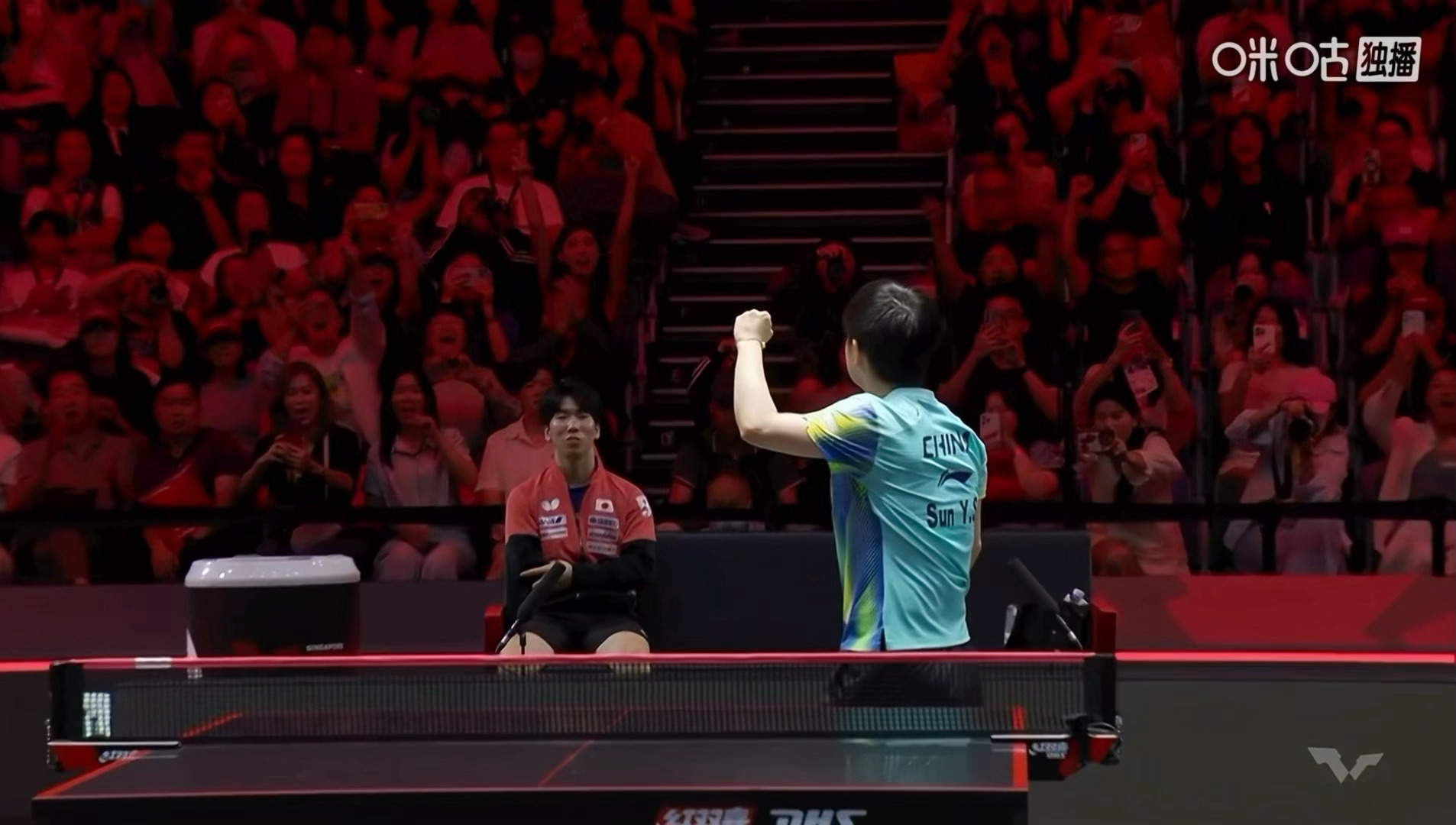 孙颖莎 意气风发的你和爱你的人 