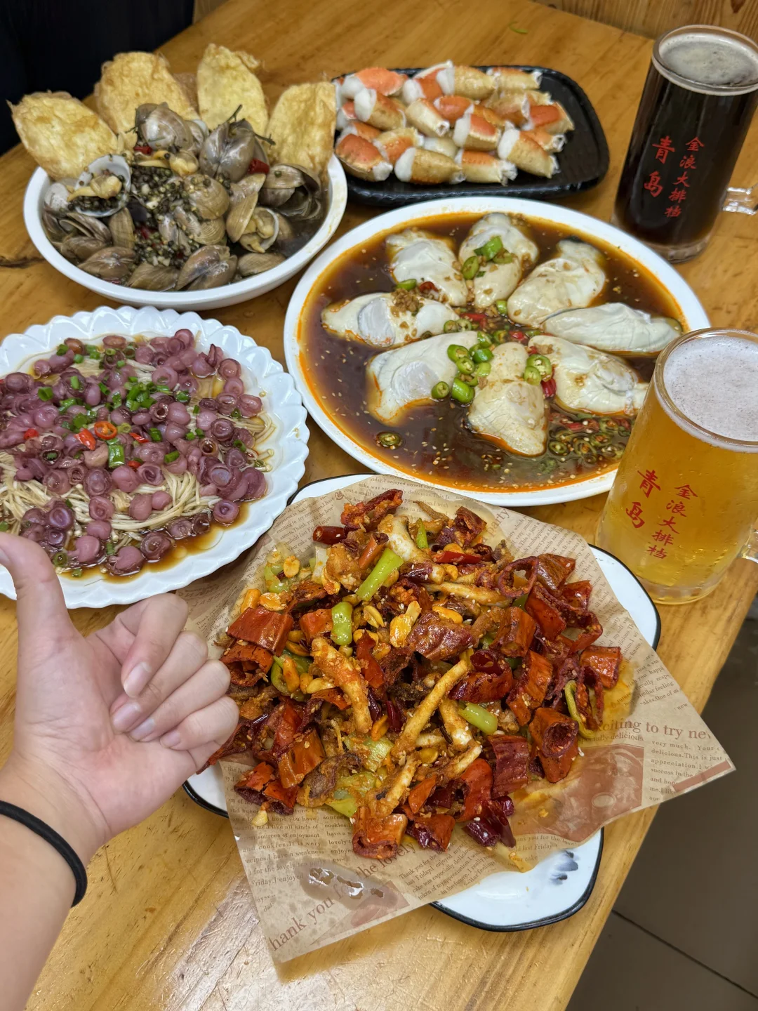 感谢乌啦啦！落地青岛第一顿好吃到晕厥🥹