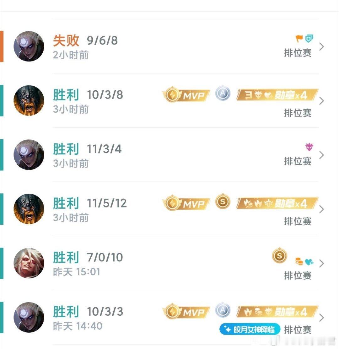 LOL手游时空回溯皎月打野其实还是不错的。 ​​​