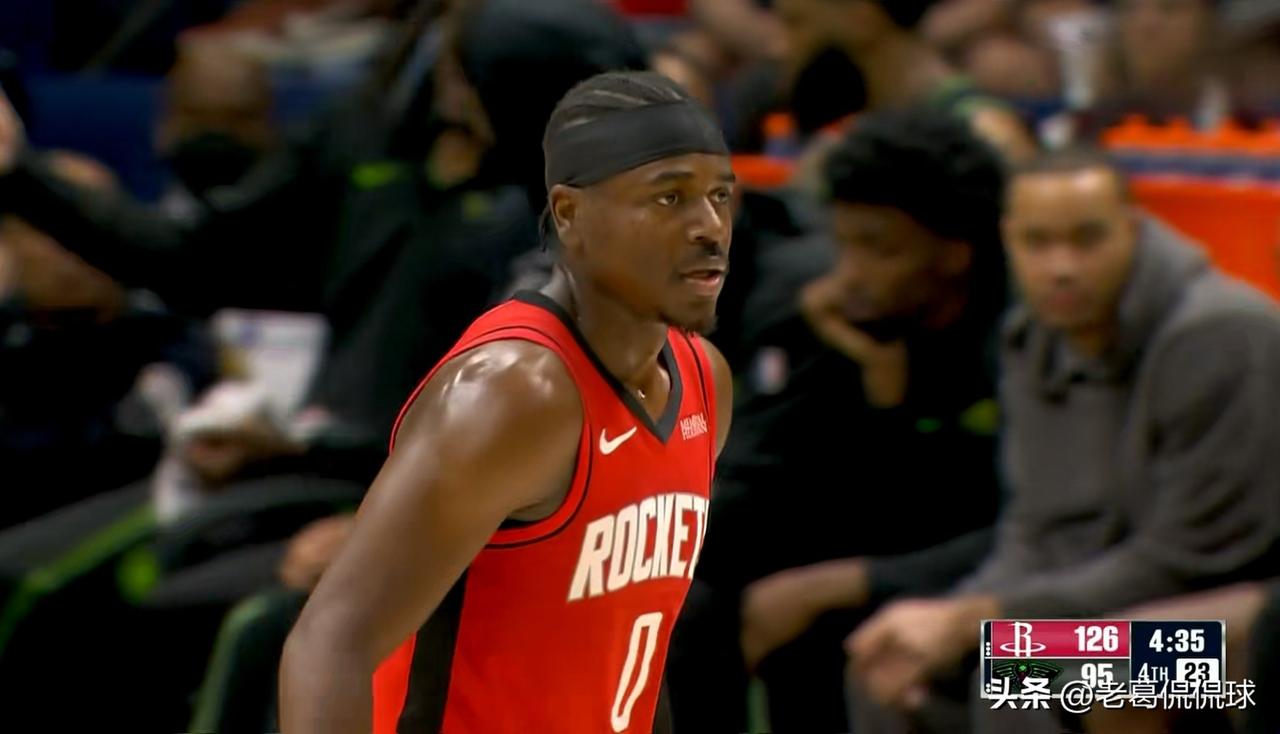 火箭大将霍勒迪的场上正负值真是高的吓人！在今天火箭客场以134：102大胜鹈鹕的
