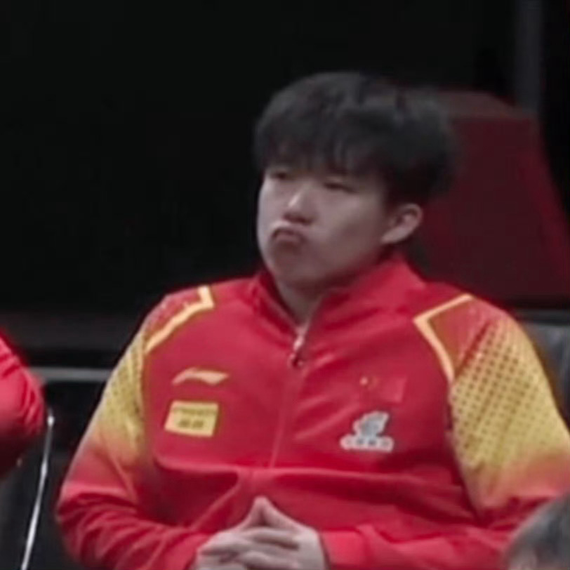 “你说嘴巴嘟嘟，嘟嘟嘟嘟嘟”楚钦老师嘟嘟嘴合理王楚钦太可爱了