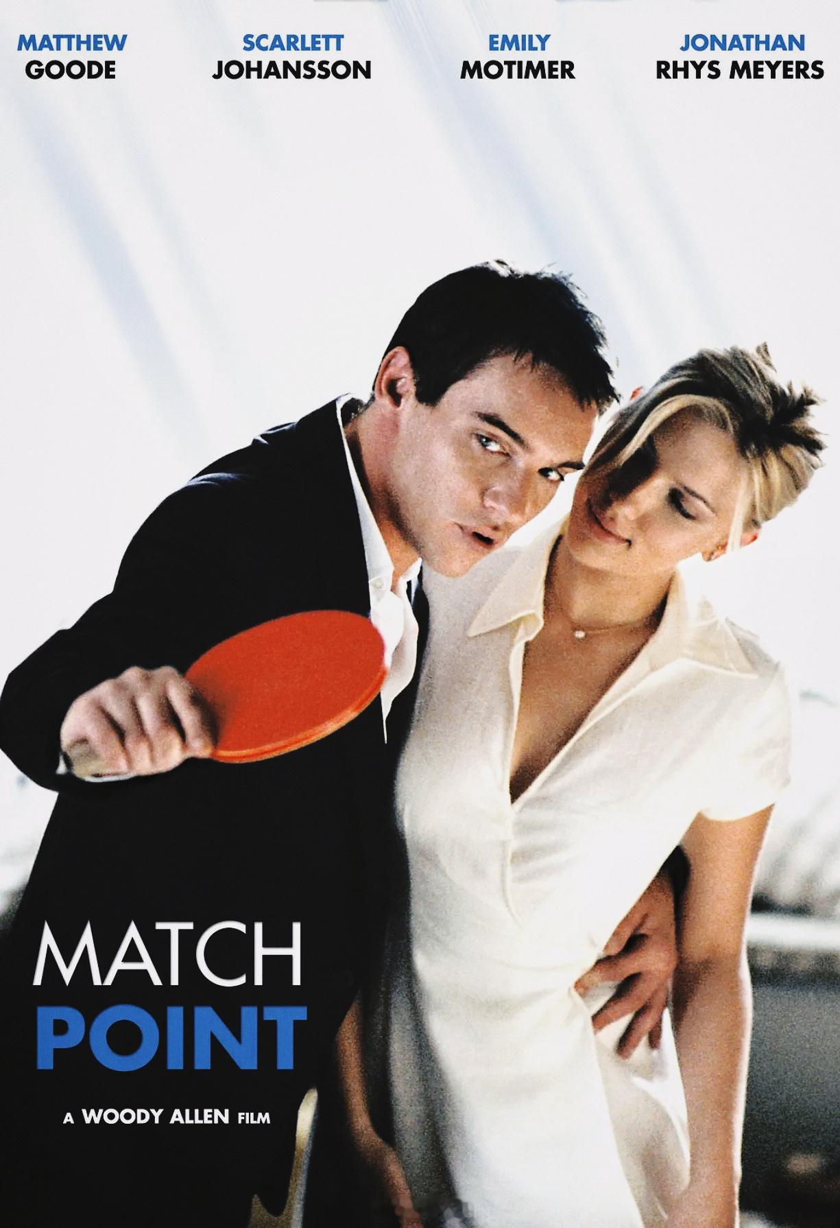 赛末点（2005） 我的评分：跨年电影愿 一手是斯嘉丽·约翰逊这样的顶级尤物、惹