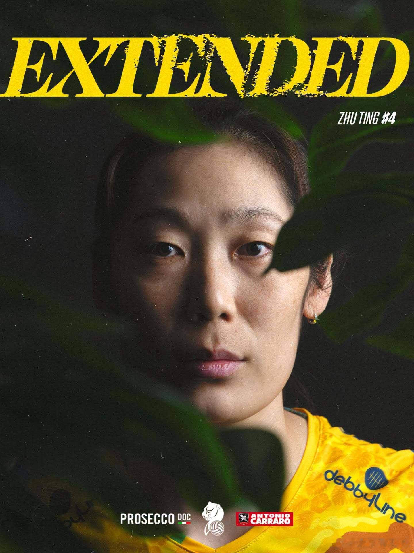 国际排坛动态国际排坛转会中国球员海外动态 朱婷续约科内利亚诺正式官宣海报，作为压