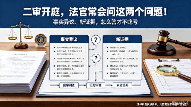 二审开庭想改判？法官必问的2个核心问题！这么答，不丢翻盘机会