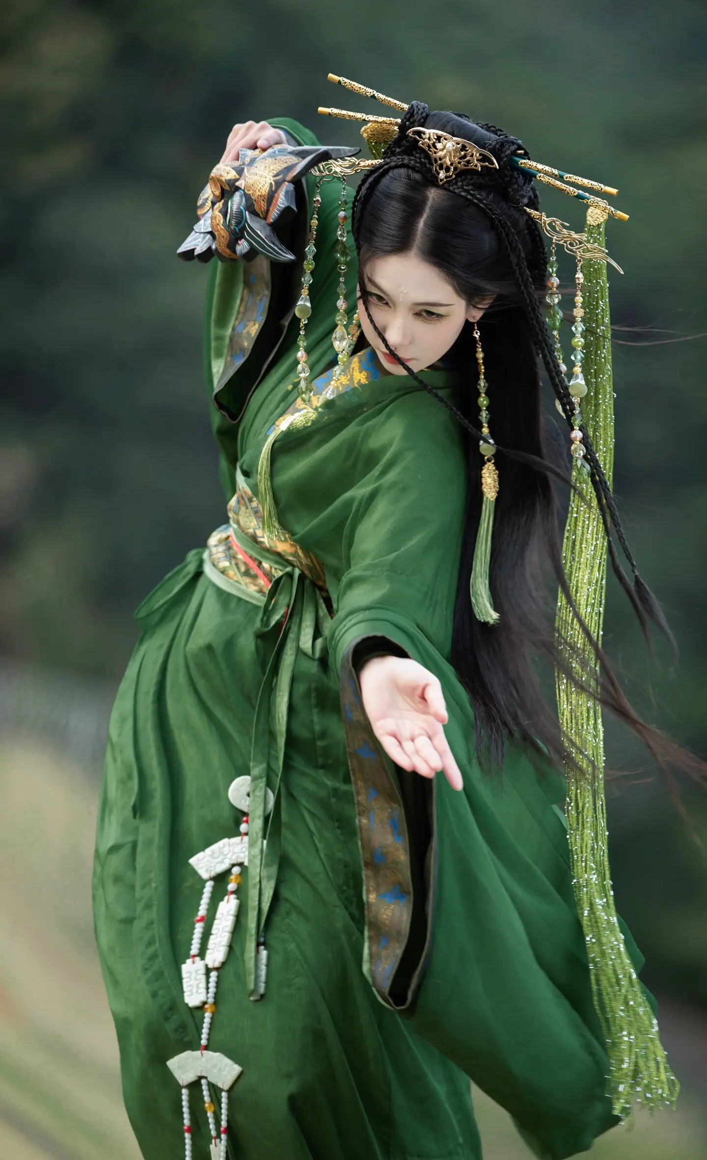 祭神祈福 驱瘟避疫。