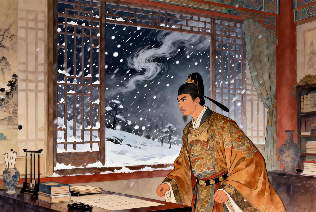 赵匡胤在陈桥兵变中黄袍加身，篡周建宋，除了韩通之外，群臣几乎无反抗。因为在五代乱