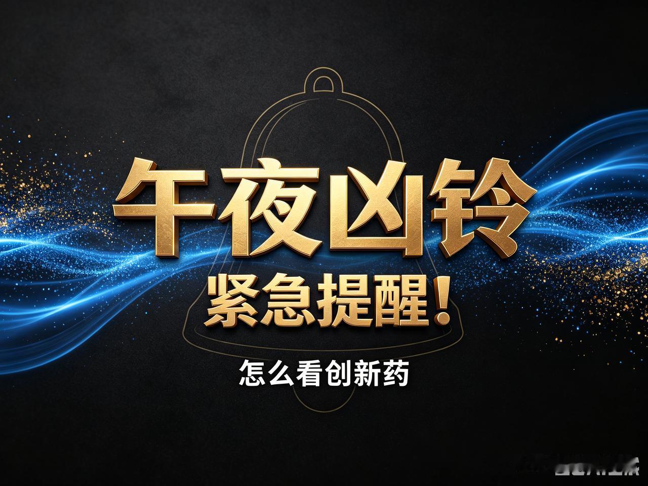 都睡了吗
这条我必须现在发。
千人千面，我发现对创新药的走势，
看法多种多样。
