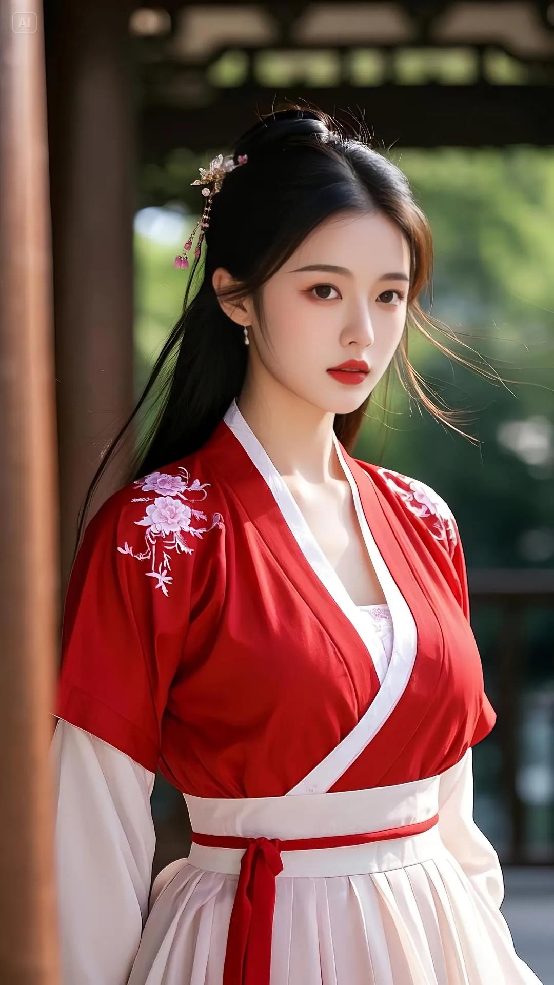 我的宝藏兴趣🖋🖊古代女子的服装，才能突显女性的柔美