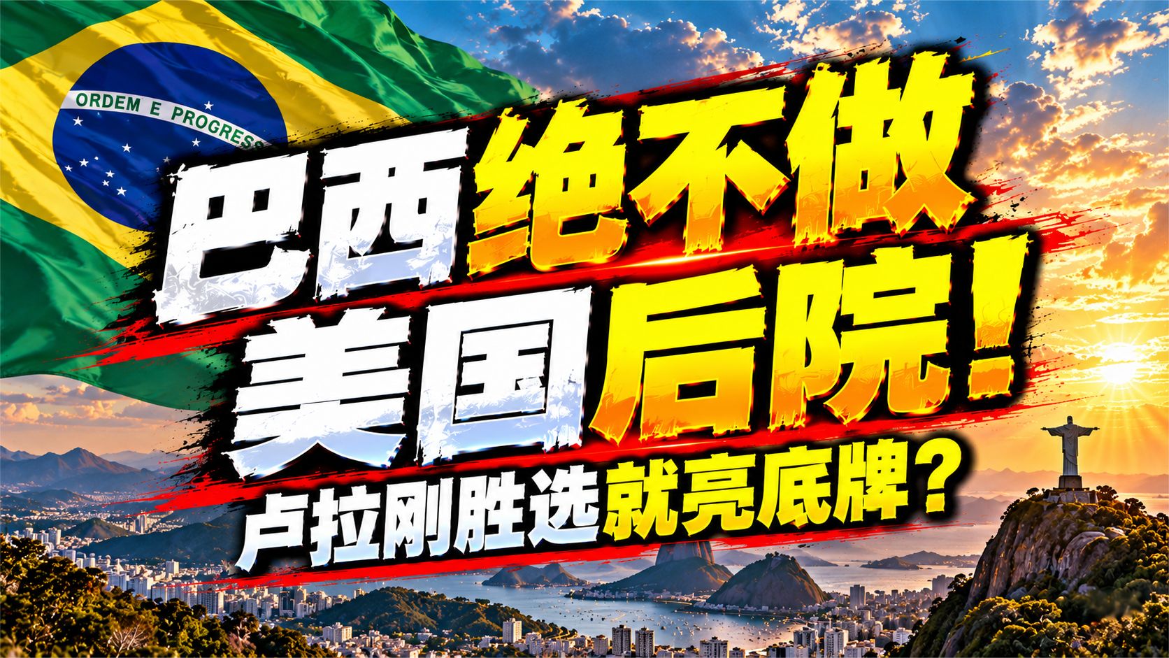 巴西绝不做美国后院，卢拉刚胜选就亮底牌