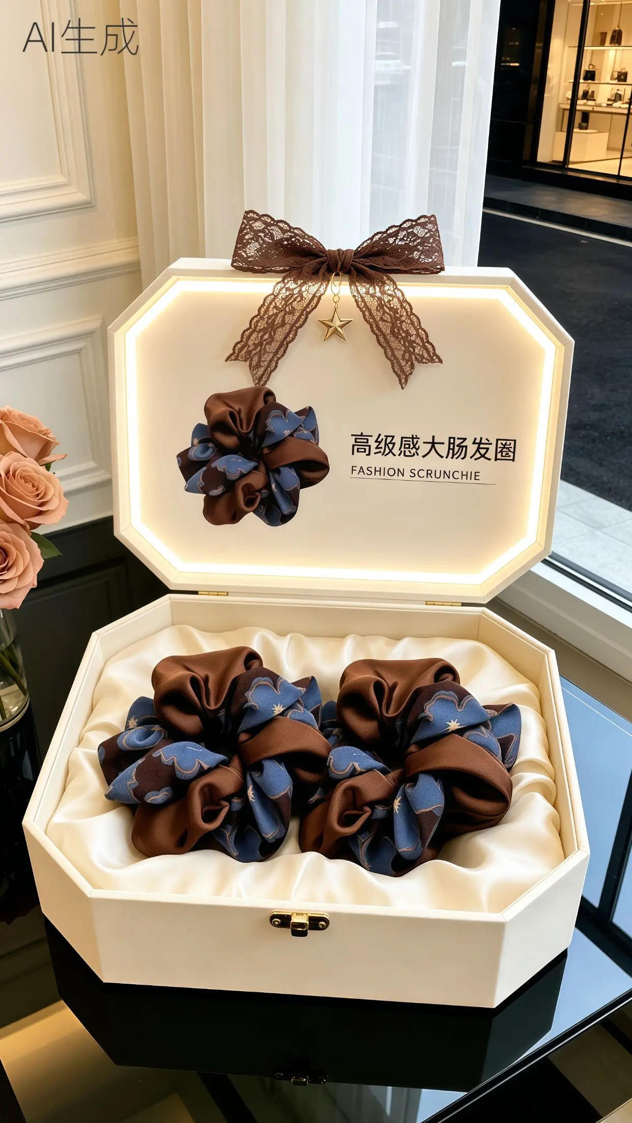 大肠发圈 高级感发圈