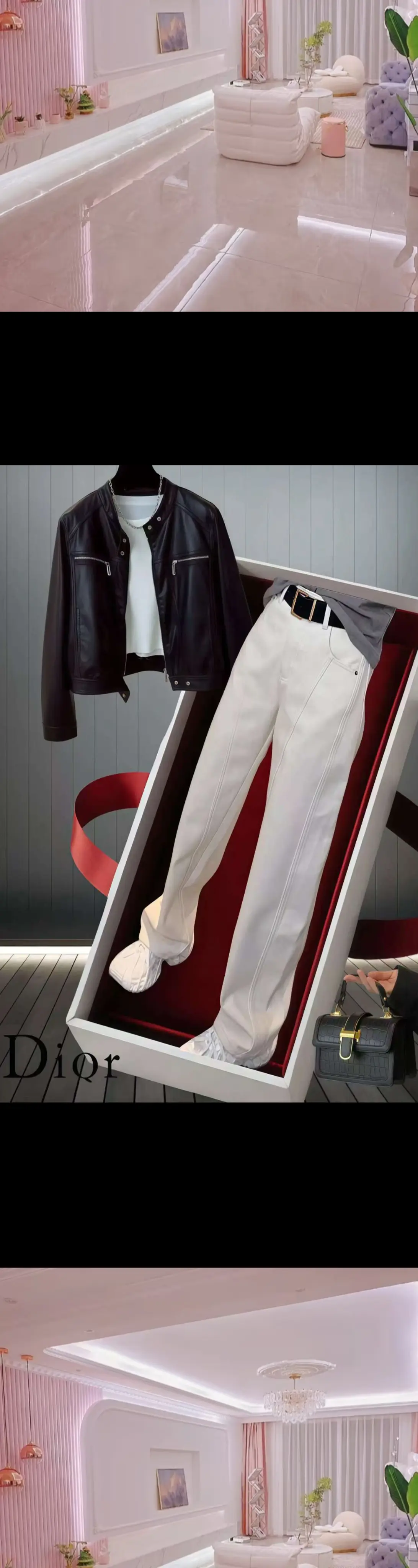 ❤️一眼沦陷的早春战裤来啦～春季新款弯刀显瘦牛仔裤来啦！白色超清新，宽...