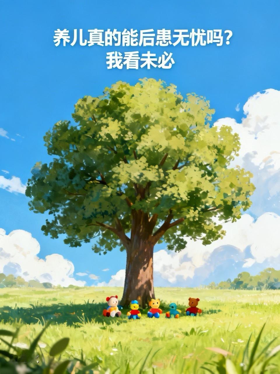 养儿真的能后患无忧吗？我看未必。现在不少父母把一辈子心思花在孩子身上，可付出与回