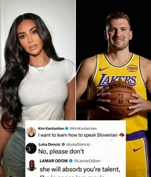 金·卡戴珊又喊话要学斯洛文尼亚语，东契奇没接招，直接躲远了。
不是害羞，是真怕沾