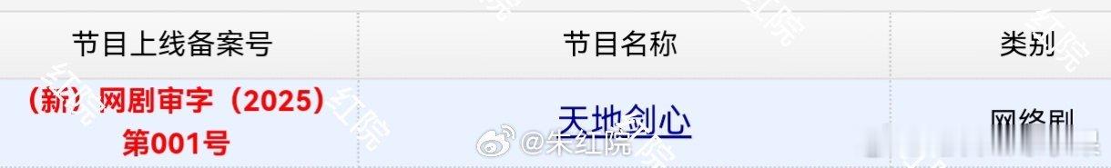 我去 由成毅主演的天地剑心过审了 你期待了吗成毅天地剑心过审下证 ​​​