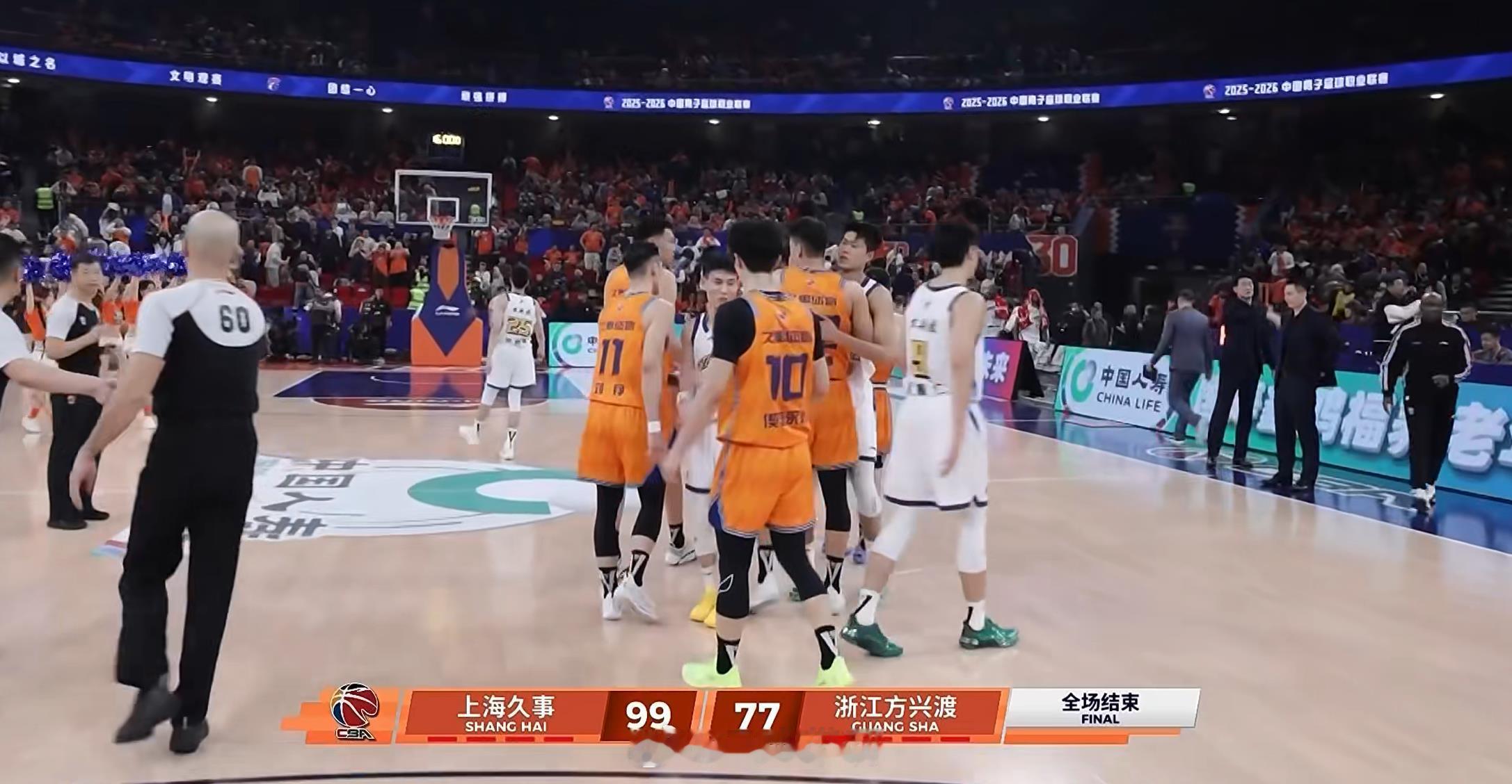 上海男篮vs广厦男篮 广厦也是，老赶上主场办事