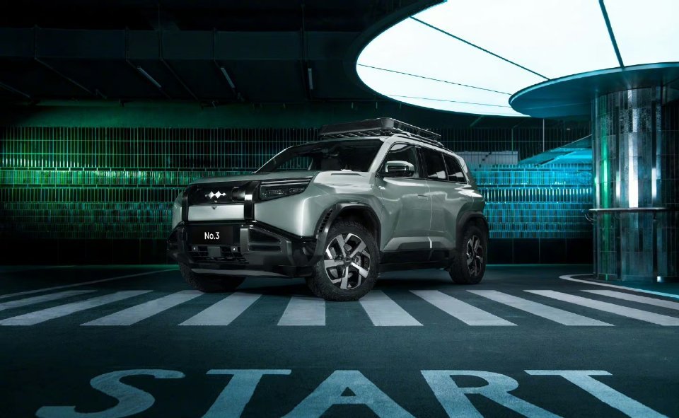 方程豹「豹3」官图放出，不愧是「星际战车」，线条凌厉、肌肉感十足。目前给出的 3