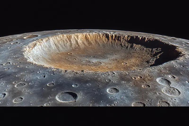 科学家在月球永不见光的陨石坑发现海量冰块，这事儿可太让人震惊了！一直以来，月球给