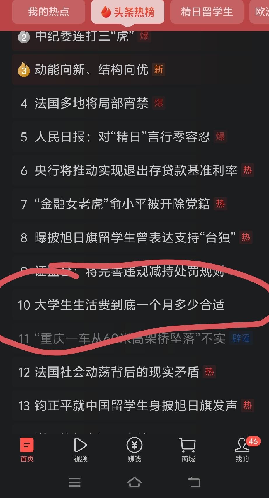 大学生生活费到底一个月多少合适？
这居然也冲上热搜！
只能说明现在的孩子对父母还