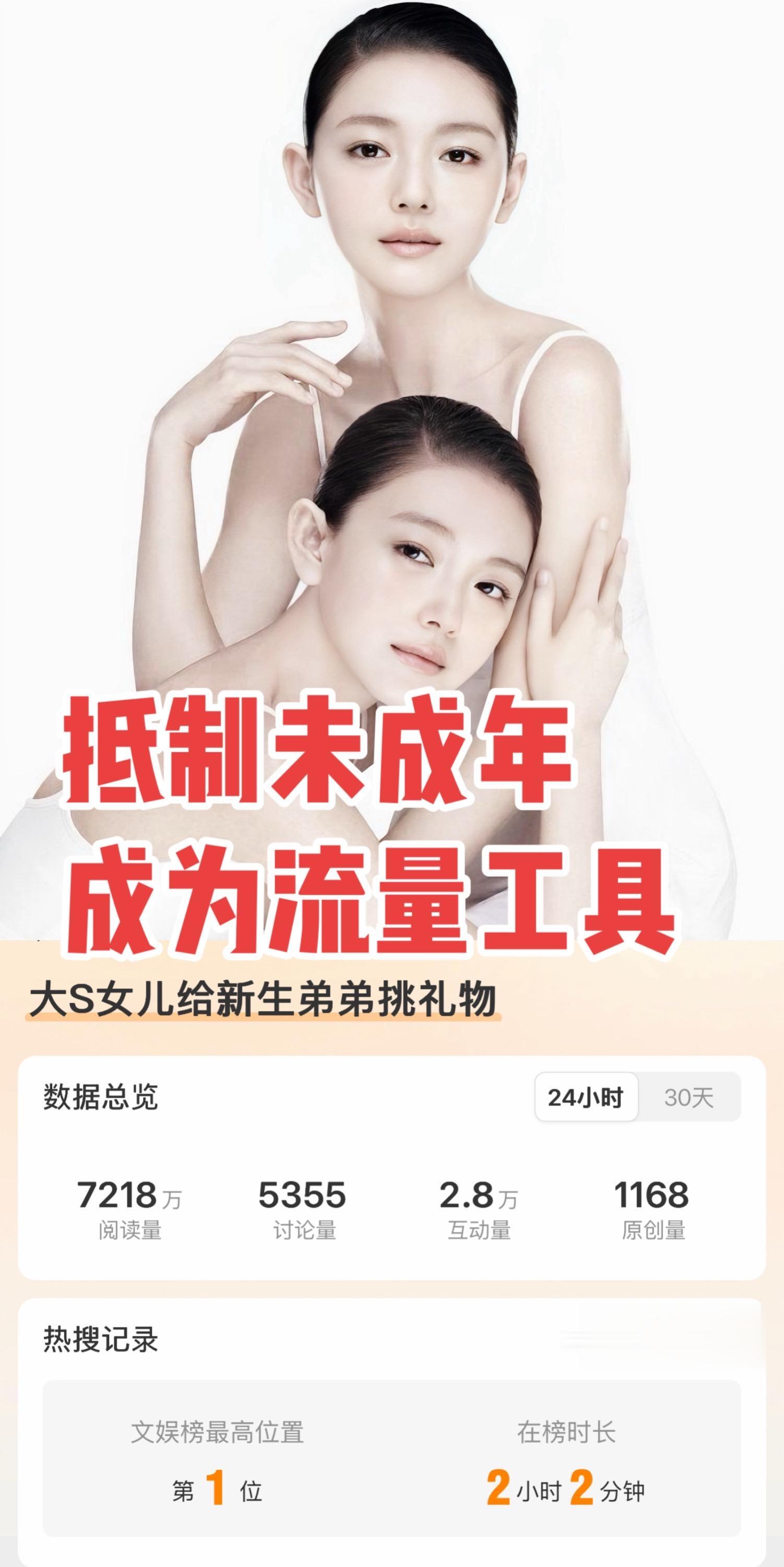 抵制未成年成为流量工具