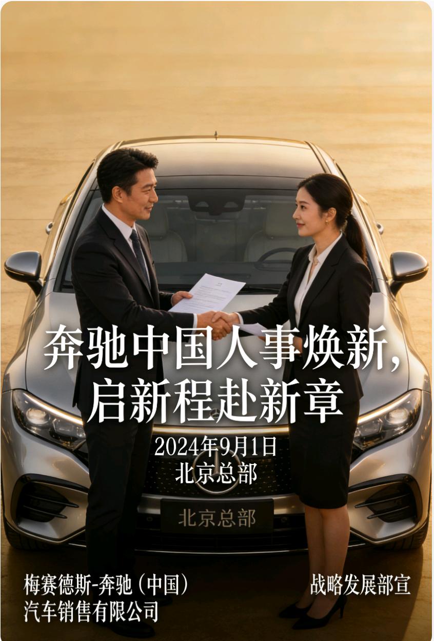 奔驰中国官宣重要人事调整✨
 
2026年2月14日，梅赛德斯-奔驰中国发布重磅