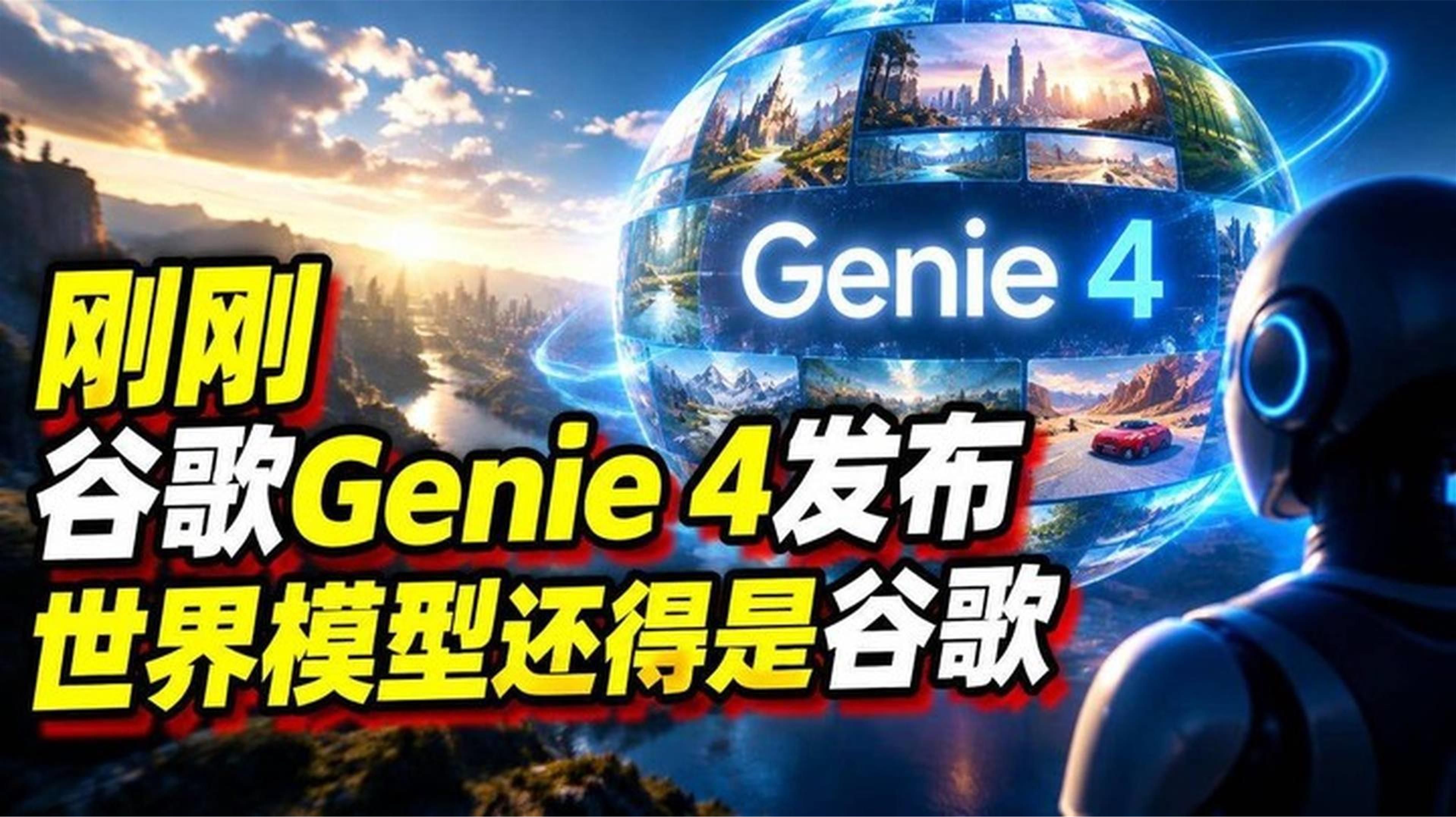 刚刚，谷歌Genie 4发布！世界模型还得是谷歌