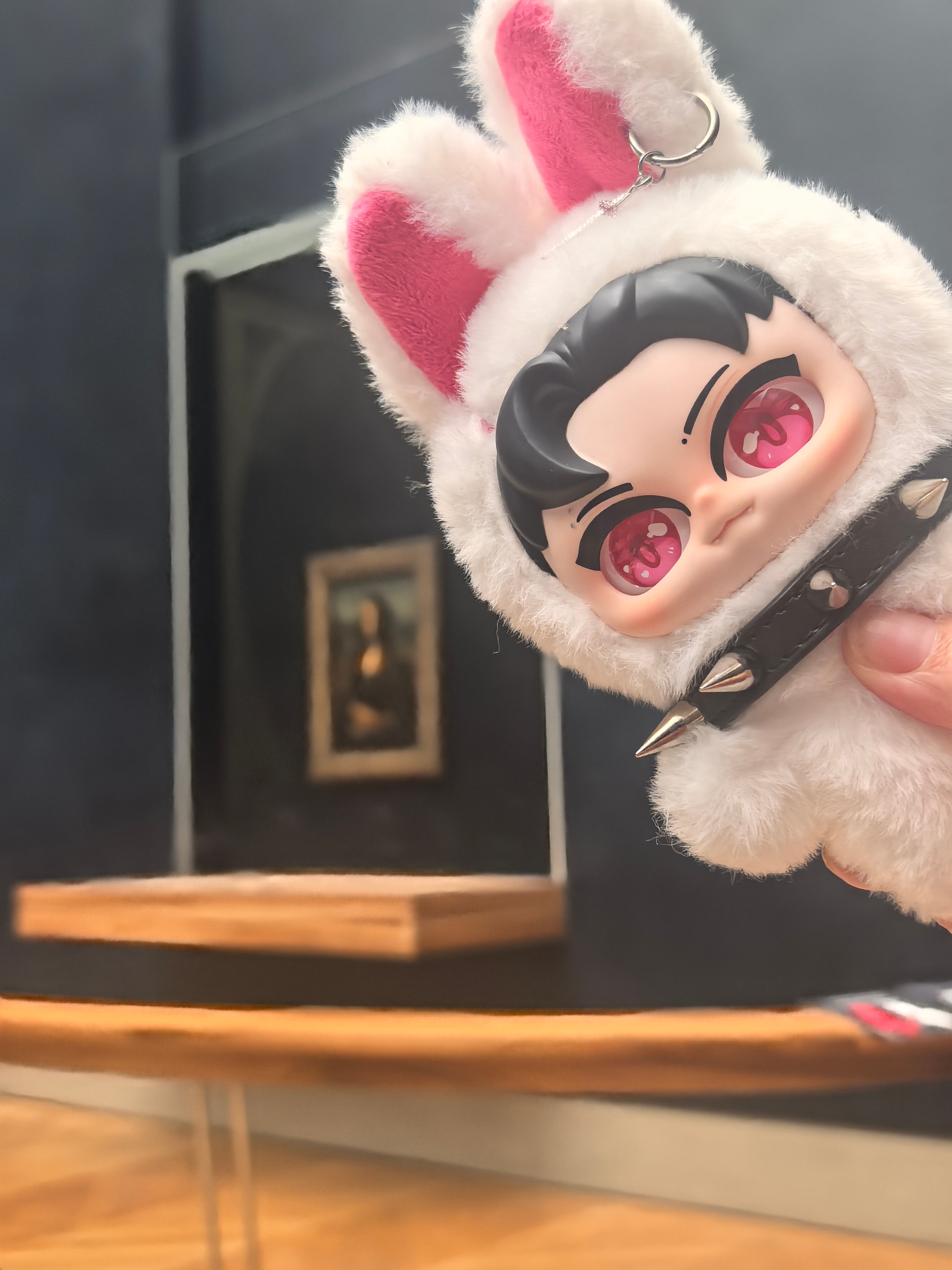 带小兔打卡个卢浮宫也算是是和蒙娜丽莎胜利女神合上影了 法国·巴黎