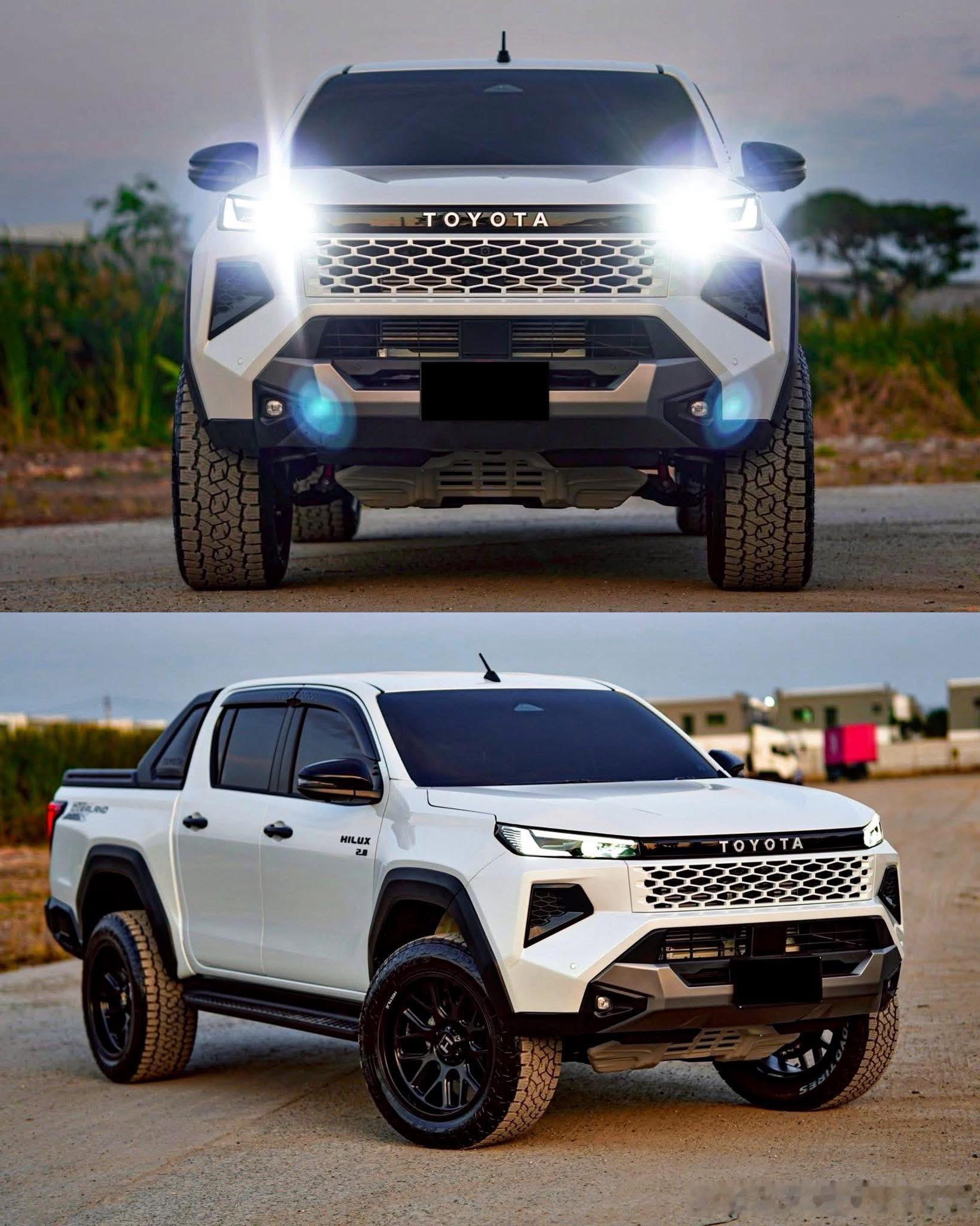 这个皮卡真帅，丰田HiLux Travo 2.8T丰田皮卡