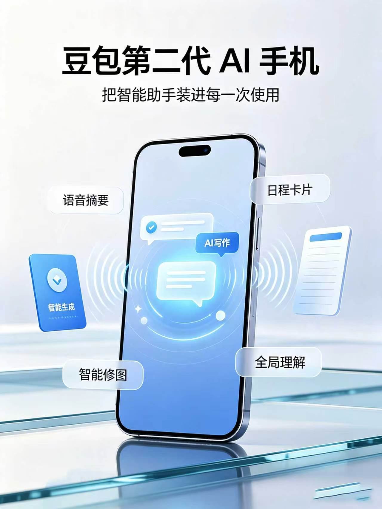 第二代豆包AI手机来了 之前的Ai手机刚出没多久就迫于压力下架，但它的昙花一现也