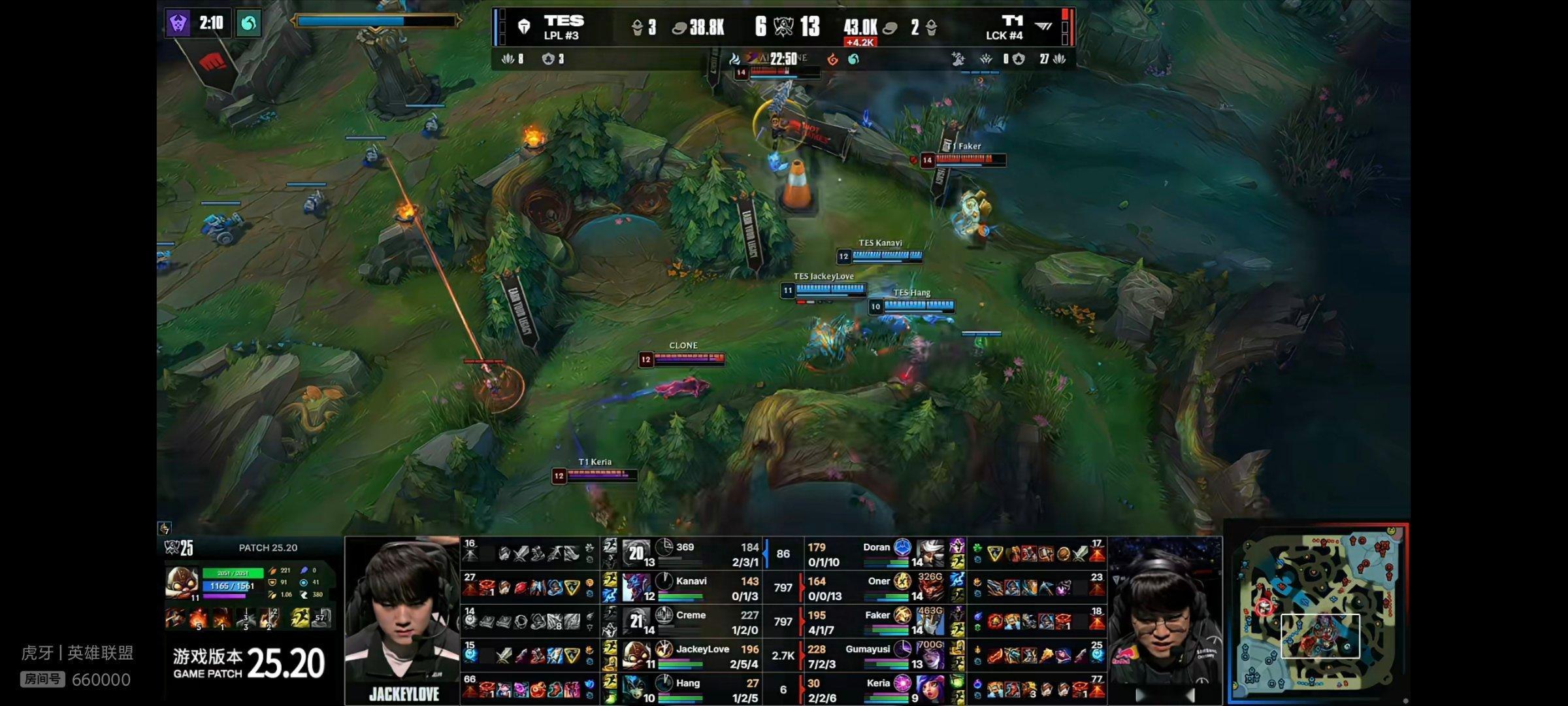 t1对战tes 抽陀螺了！[允悲] ​​​