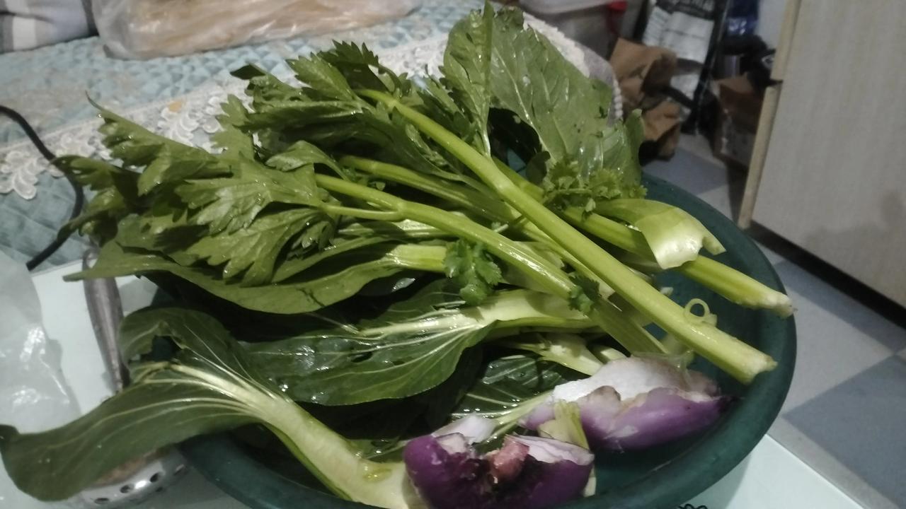 自己种的菜，自己吃