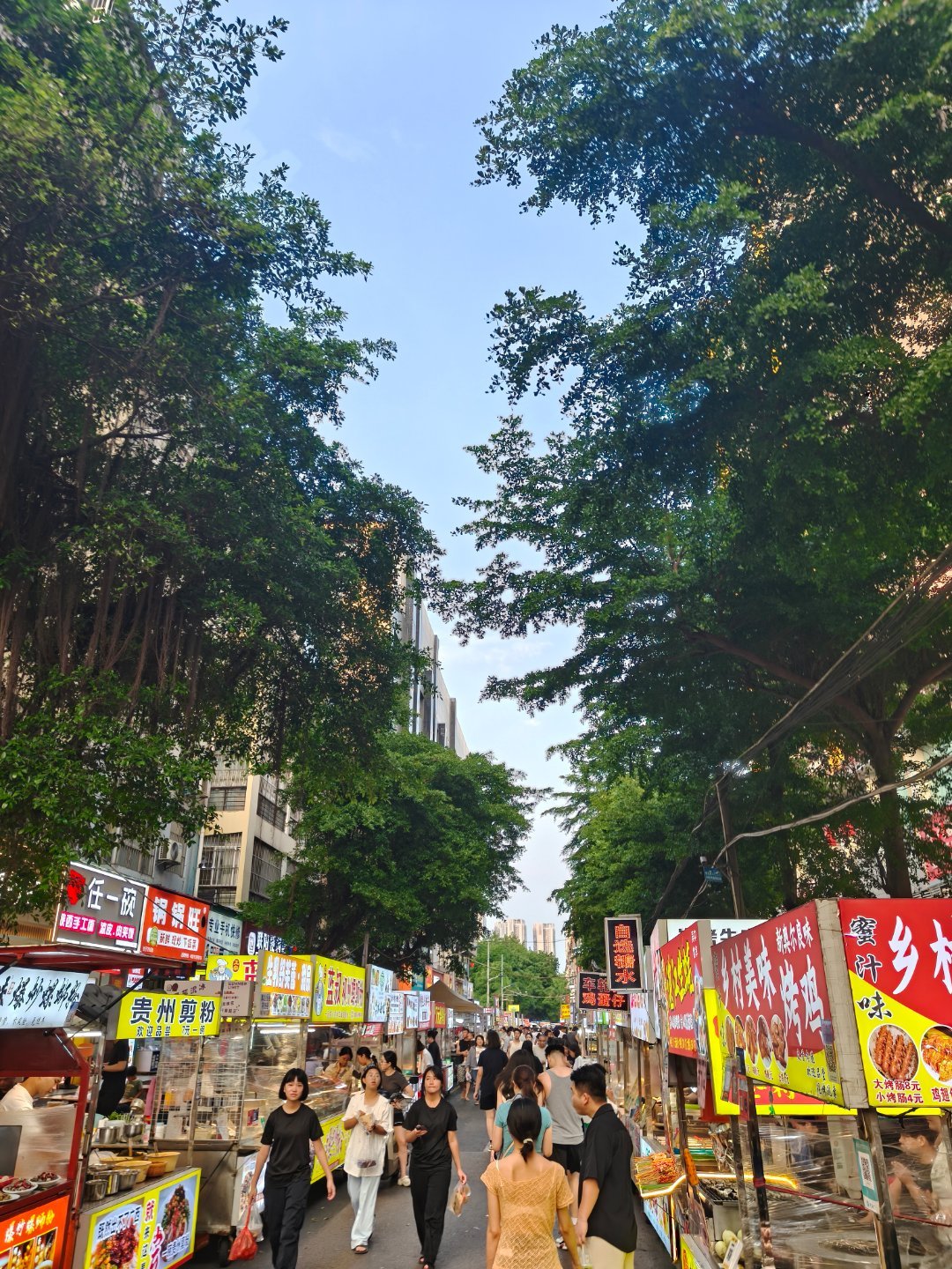 第一次白天逛夜市 