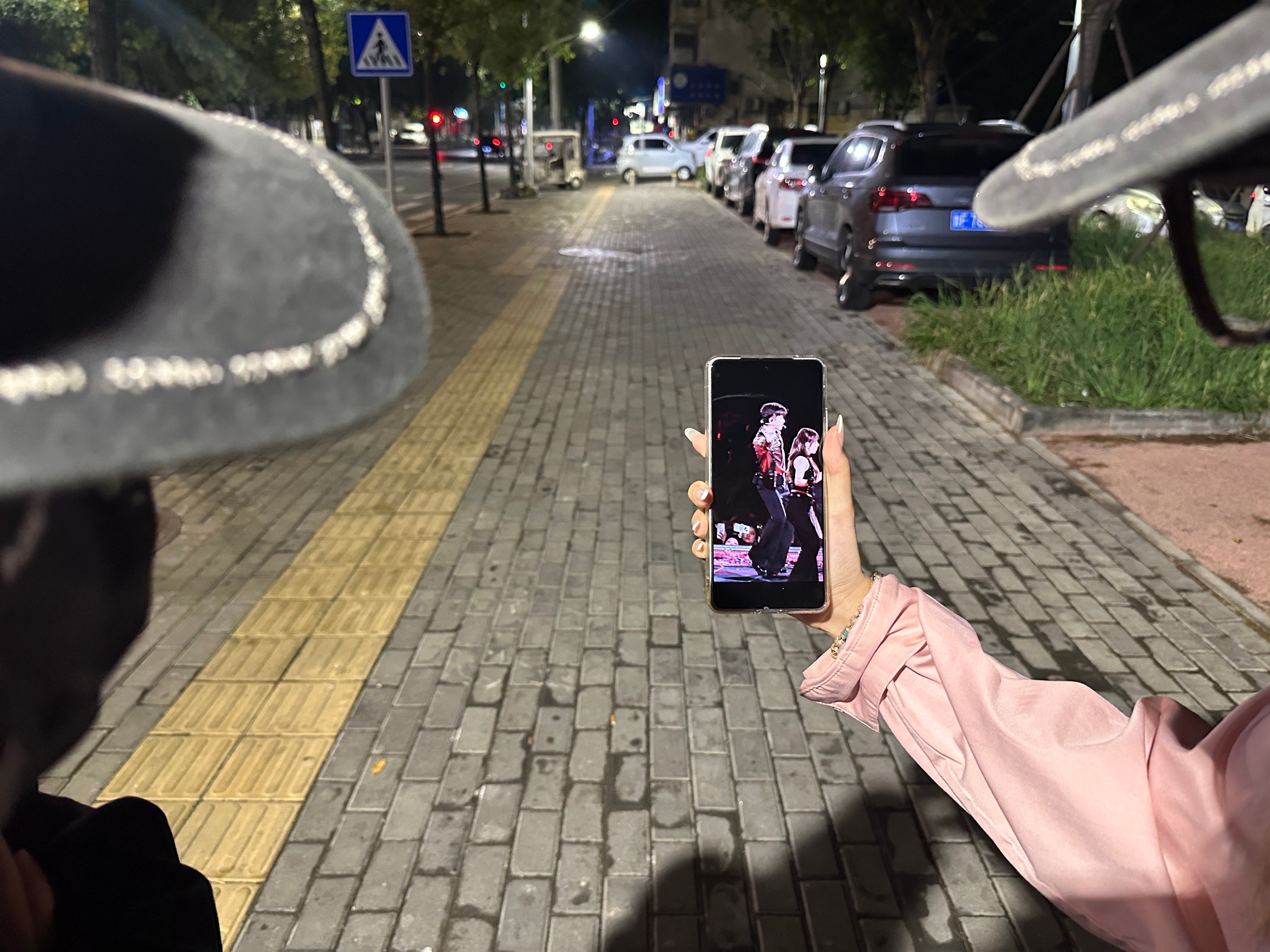 走路上走一半不走了站住看了半天舞曲[疑问] ​​​