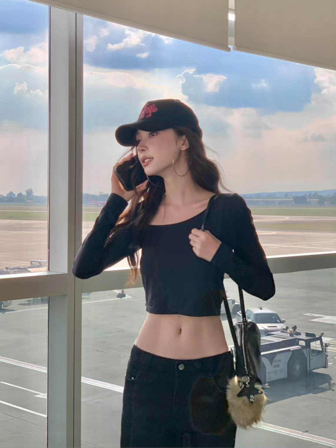 易梦玲 x 清迈旅拍易梦玲马甲线