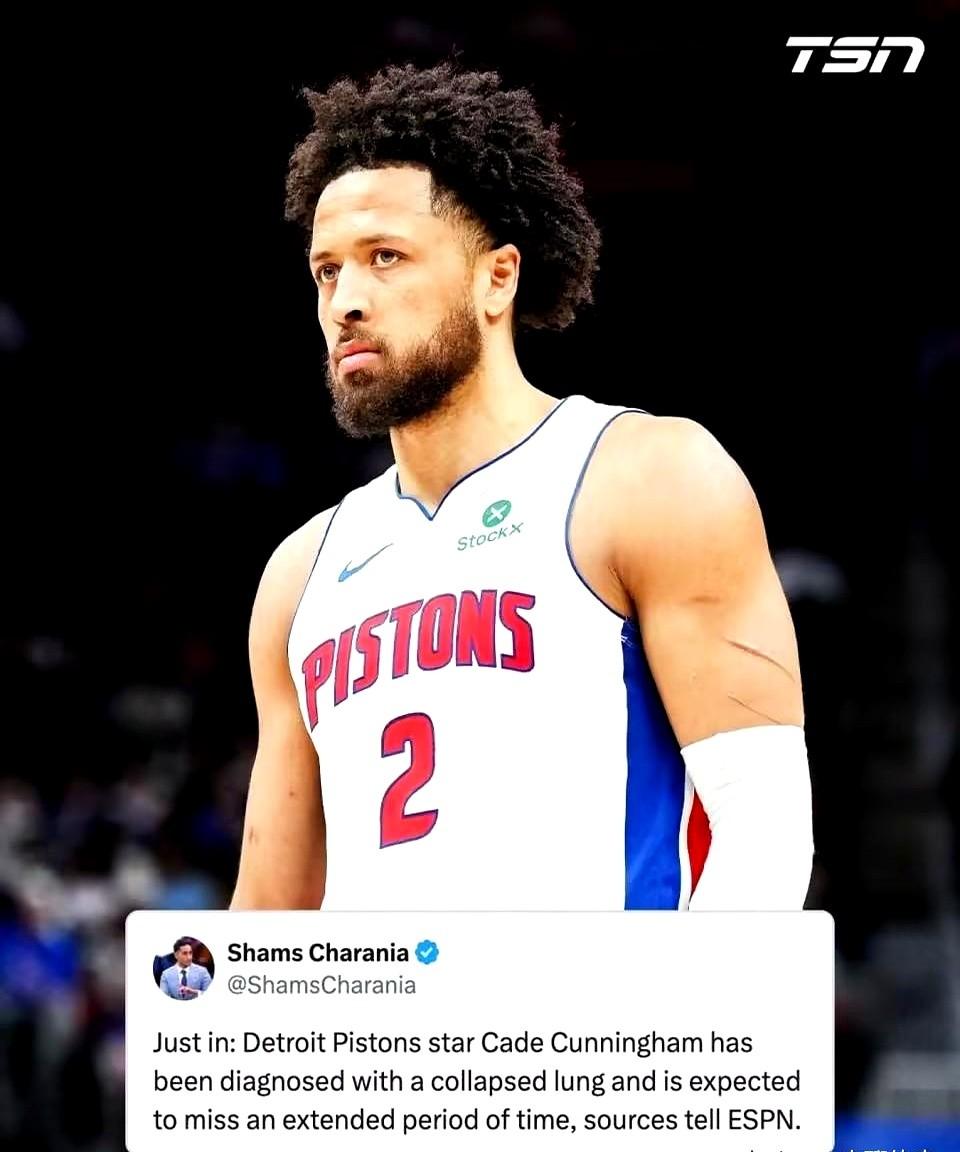 他基本宣告锁定一个最佳阵容席位，结果被伤病干倒了。

活塞队的凯德·坎宁安，今年