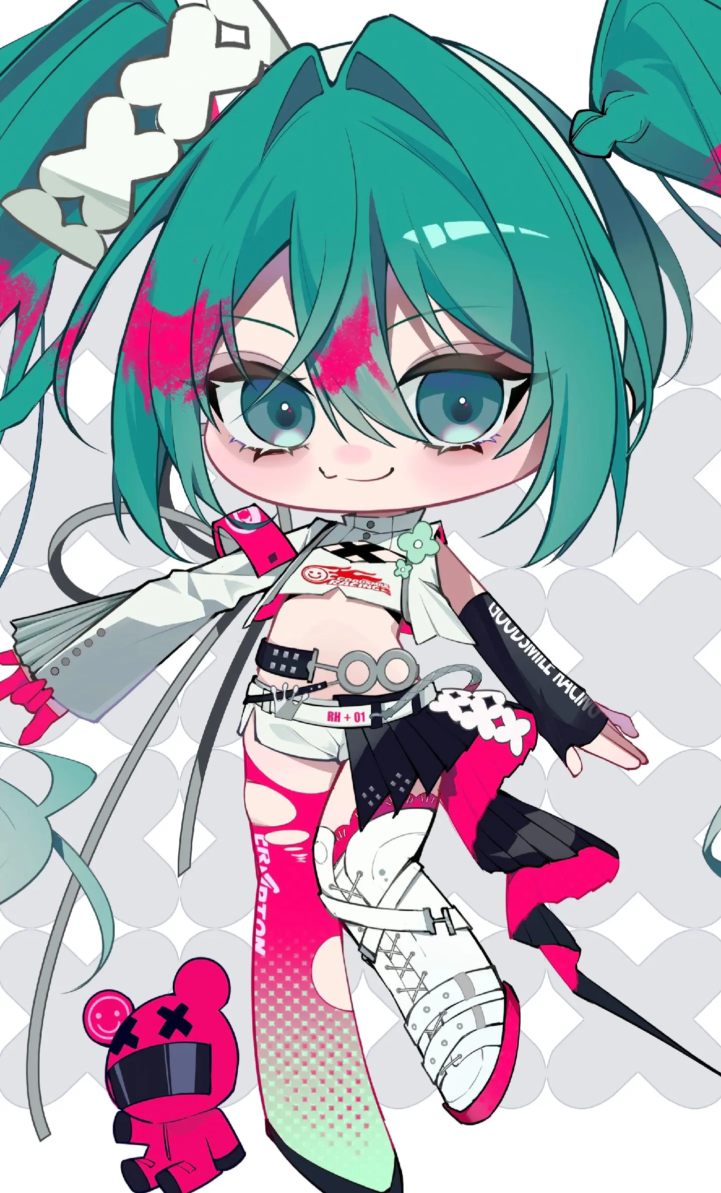画了2025赛车初音喵！