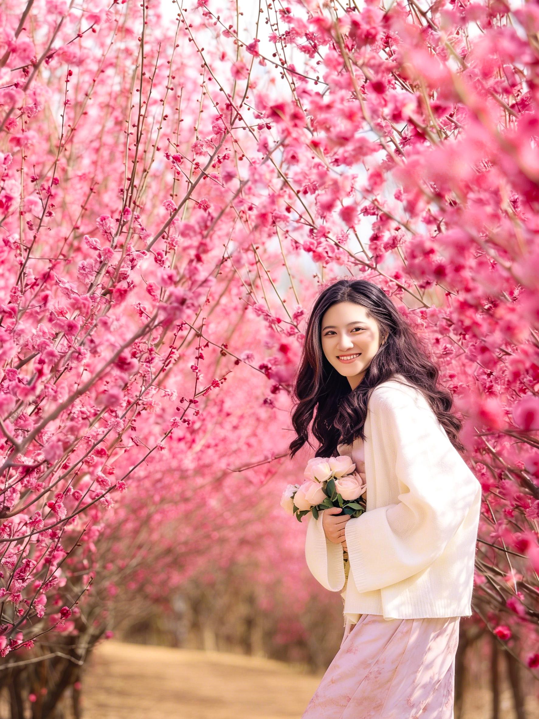 西安2h㊙️女生半价游玩西北最大梅苑🌸。38妇女节恰逢春日好时节🌷...