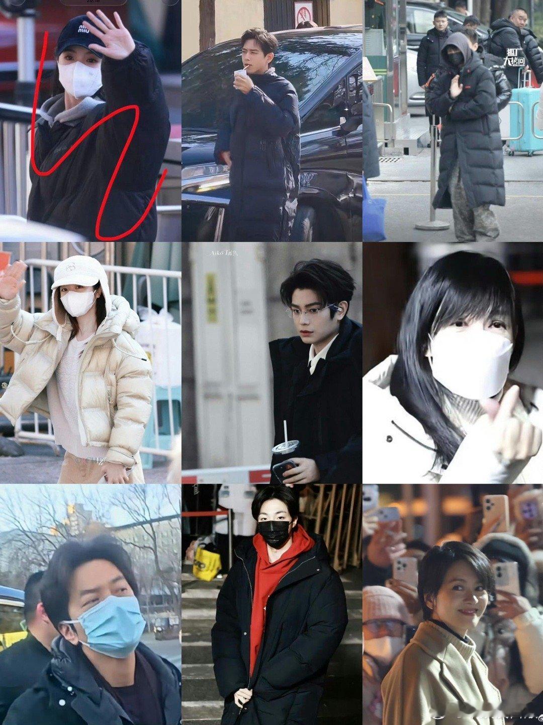 央视马年春晚今日艺人彩排路透🈶春晚第四次彩排路透：丁禹兮、李现、范丞丞、李兰迪