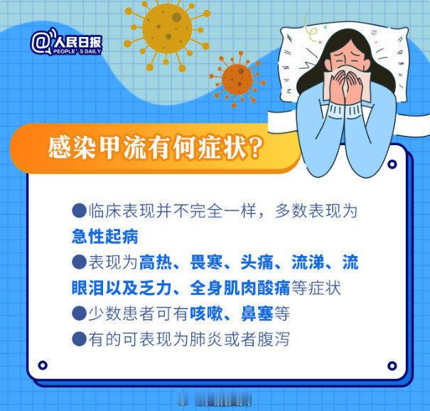 感染了甲流该怎么办 ？甲流病程多久？甲流与普通感冒有哪些区别？要不要使用抗病毒药