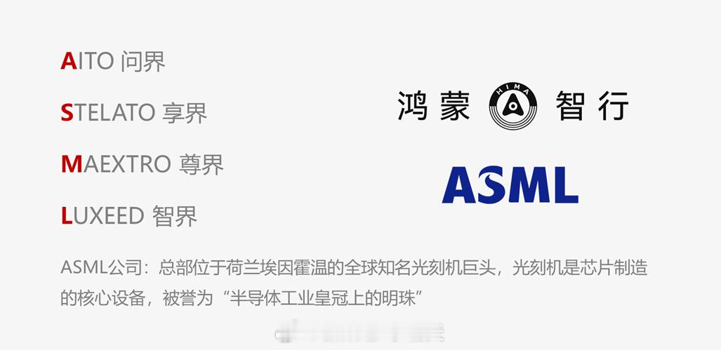 【“鸿蒙四界”反映了华为对光刻机的执念？】昨天S9发布会就有评论区留言ASML，