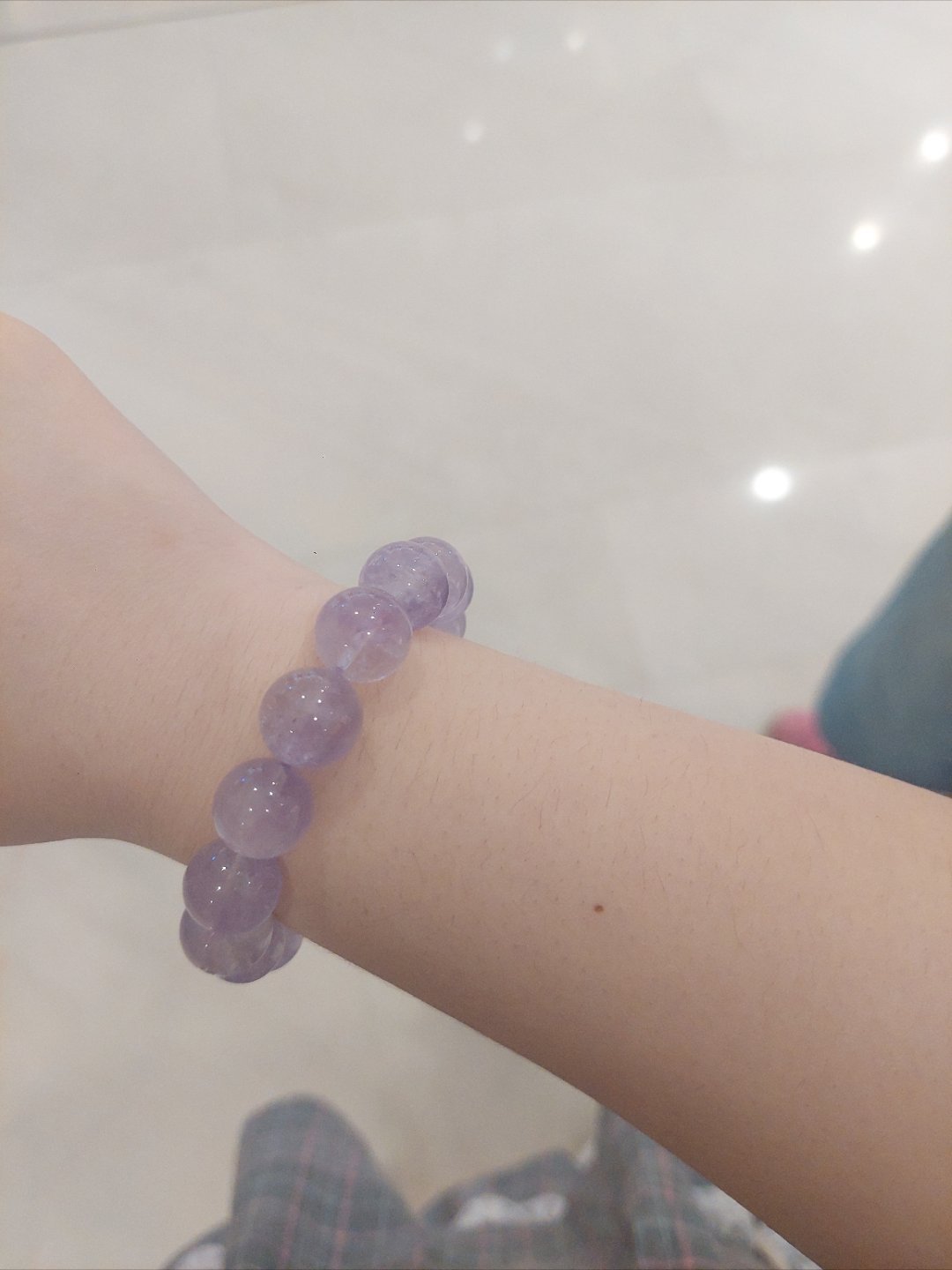 出门就这样，又给自己买了一个水晶 